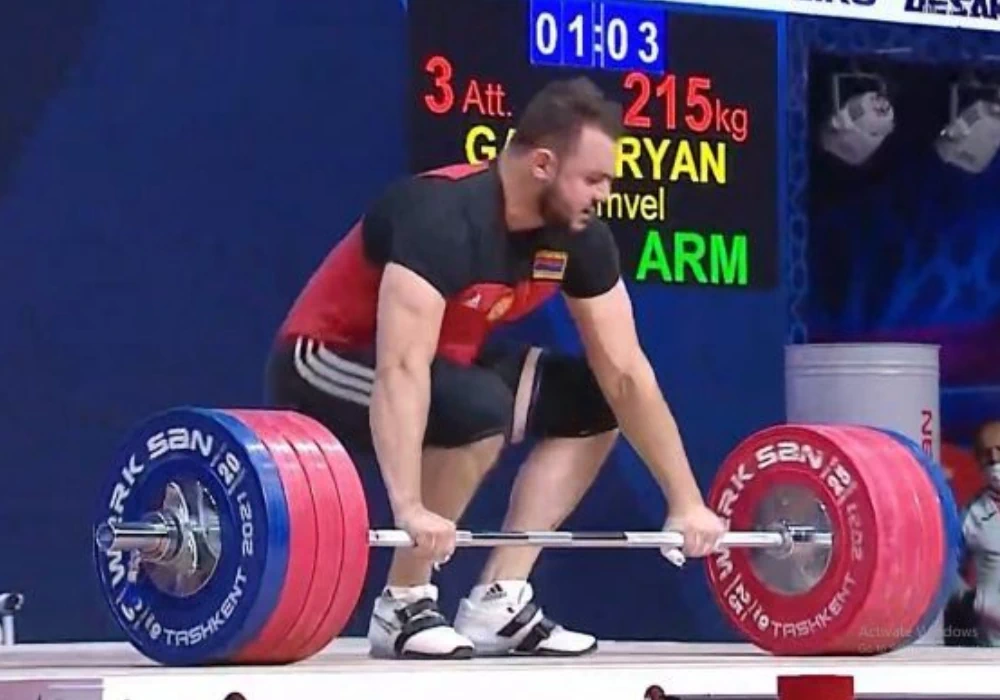 Самвел Гаспарян второй, Арсен Мартиросян - третий