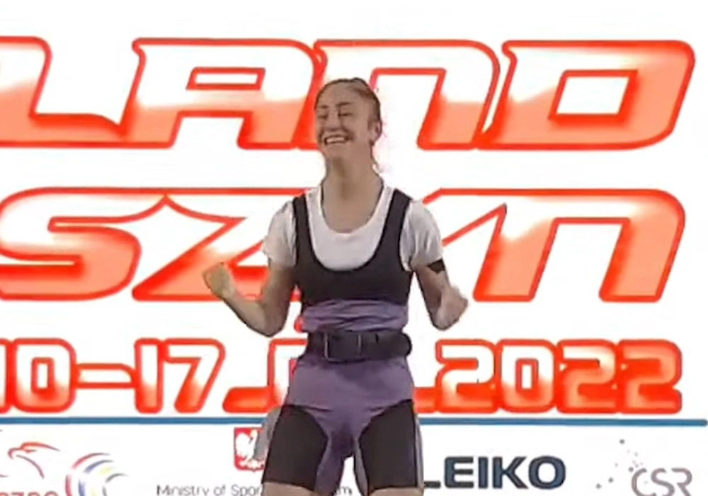 Мировой рекорд Александры Григорян на видео