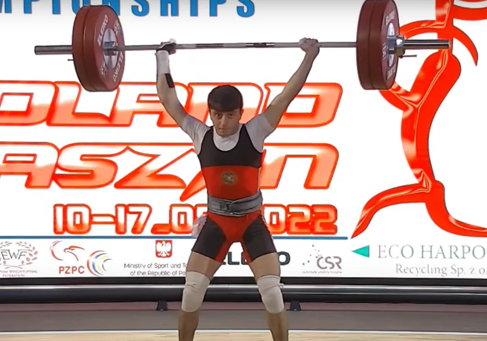 Штангист Жора Григорян завоевал бронзу на юношеском ЧЕ