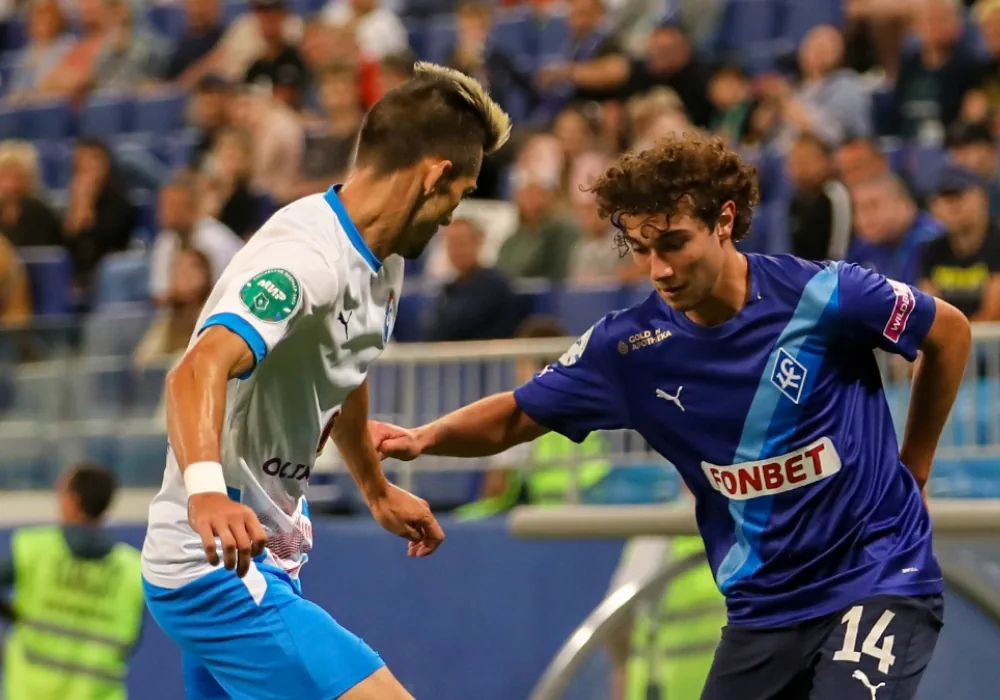 Александр Коваленко лучший игрок матча против «Факела»