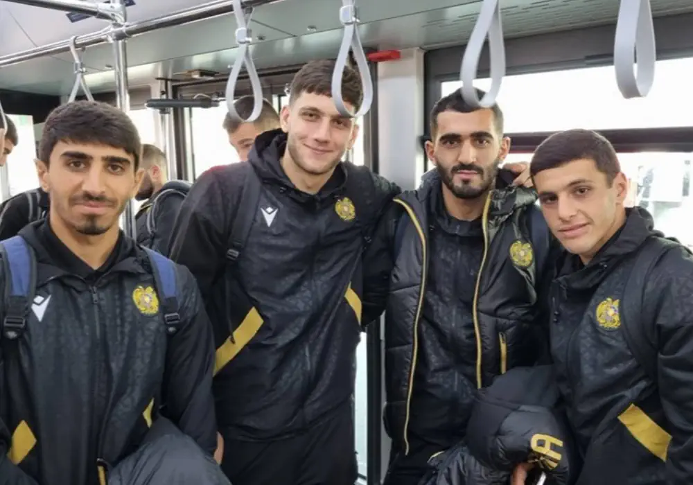 Сборная Армении отправилась в Косово