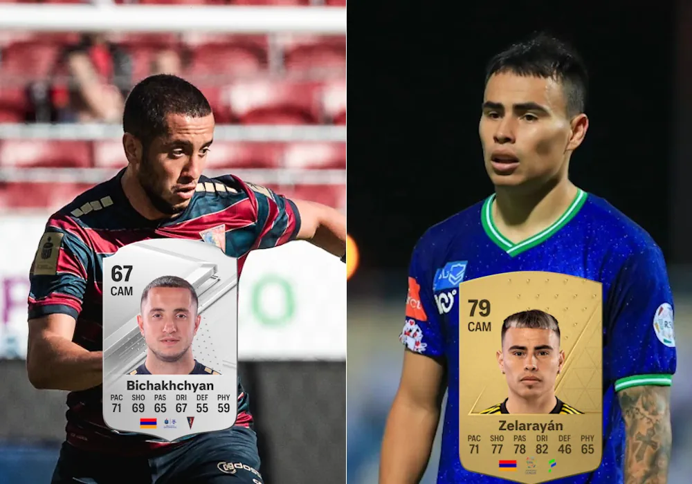 Рейтинг всех армянских футболистов в EA FC 24 (FIFA 24)