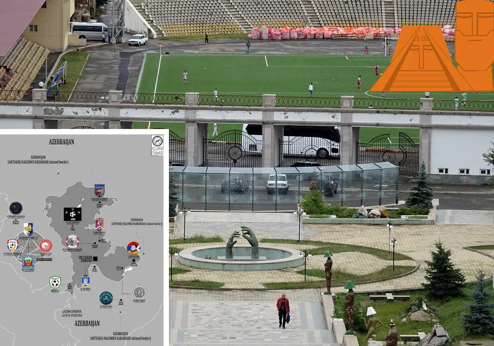 Футбольная карта Арцаха