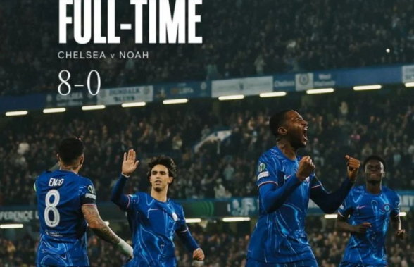 «Челси» разгромили «Ноа» со счетом 8:0