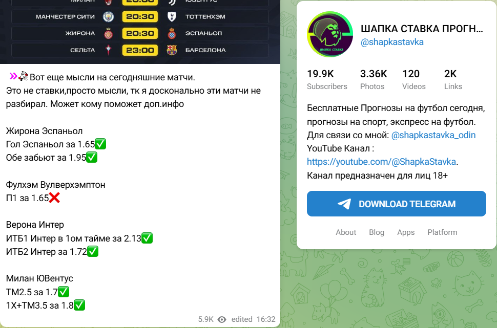 шапка ставка