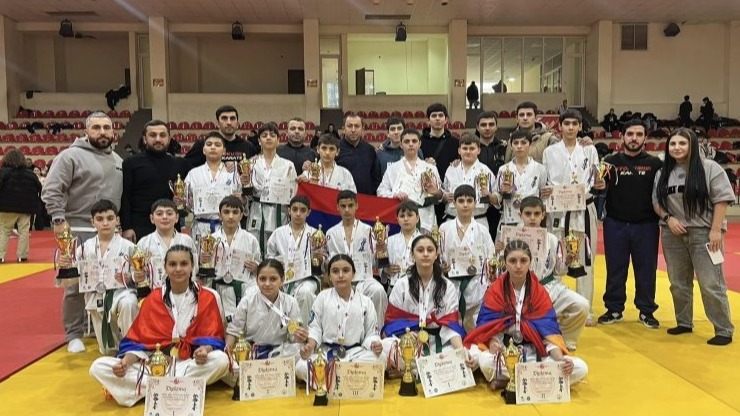 Результаты сборная Армении на «Чемпионате Кавказа» по карате