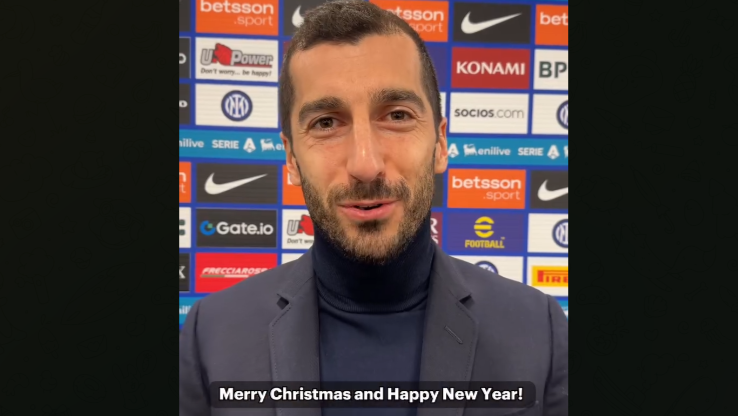 Мхитарян поздравил фанатов на армянском языке