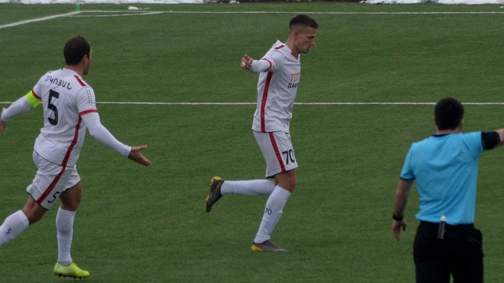 Матч «Арарат-Армения» – «Ахиронас-Онисилос» закончился счетом 3:3