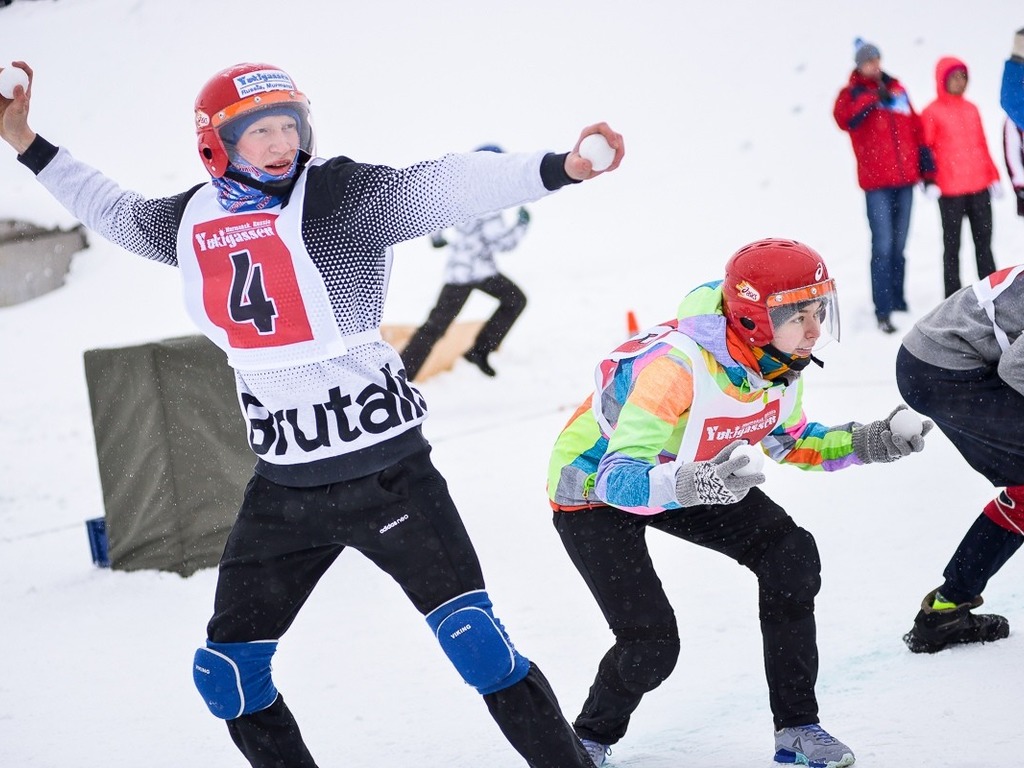 Панармянские зимние игры начались с экзотического вида спорта