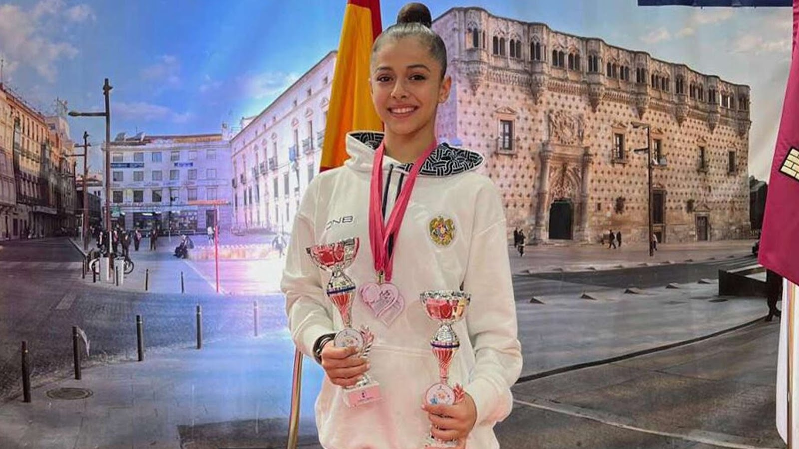 Анна Бадалян отлично выступила на XIII Torneo International Ritmica Infantado