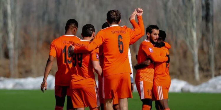 «Ширак» обыграл «Гагру» в первом матче на зимнем сборе в Тбилиси