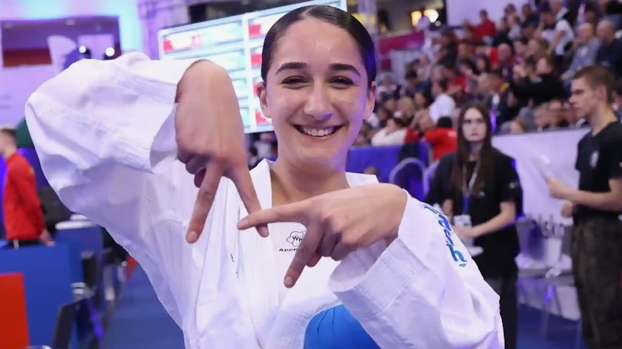 Моника Арзумян стала двукратной чемпионкой по карате