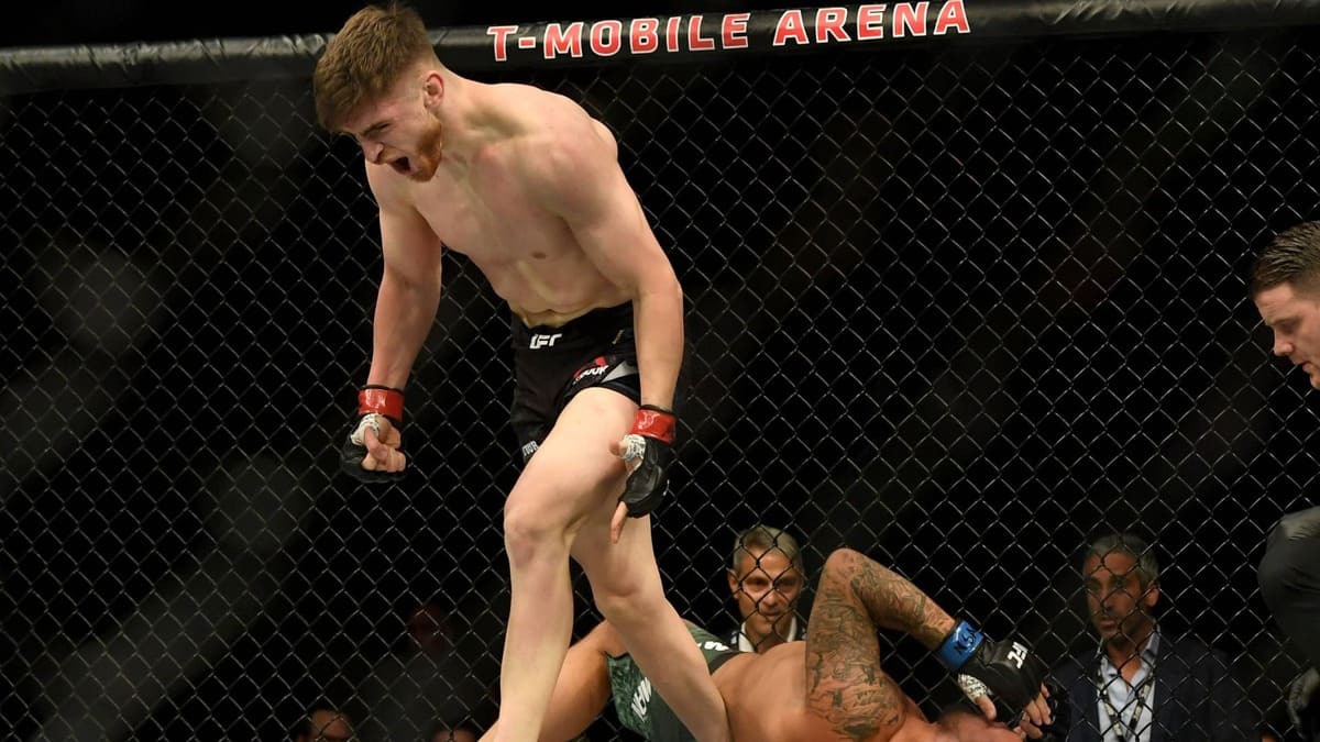 Шахбазян нокаутировал Будку в первом раунде на турнире UFC в Лас-Вегасе