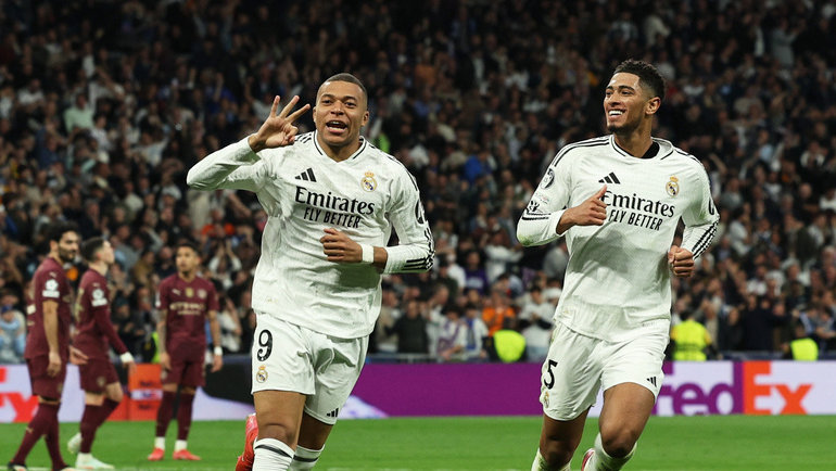 Форвард «Реала» Мбаппе признан лучшим игроком недели в Лиге чемпионов