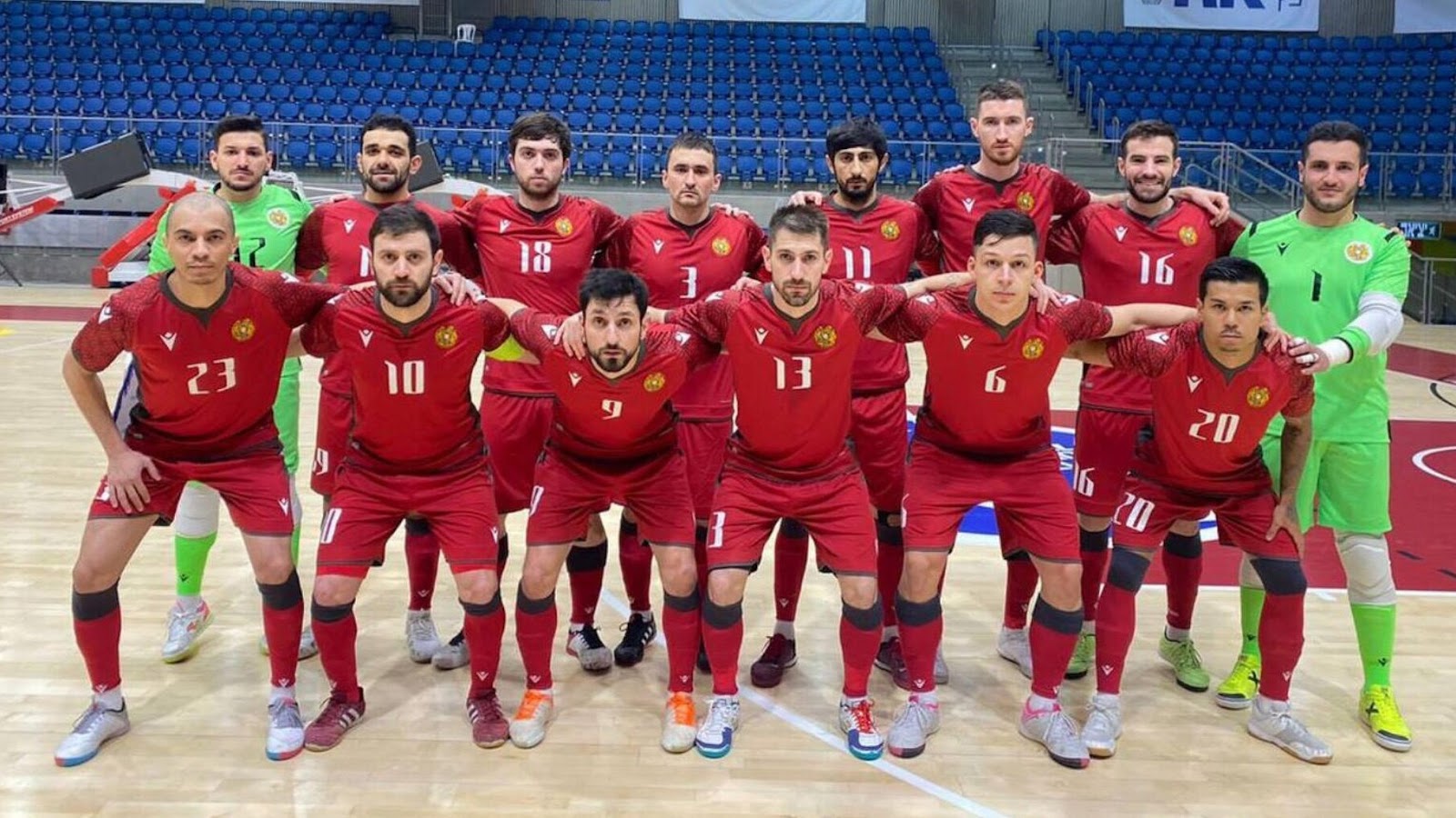 Сборная Армении по футзалу сыграет против Дании и Казахстана