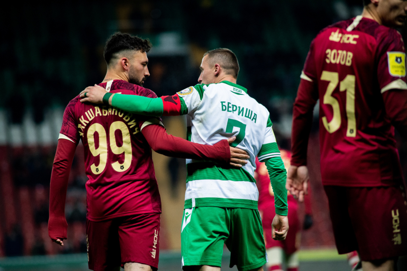 «Рубин» с Иву в составе уступил «Ахмату» в матче РПЛ