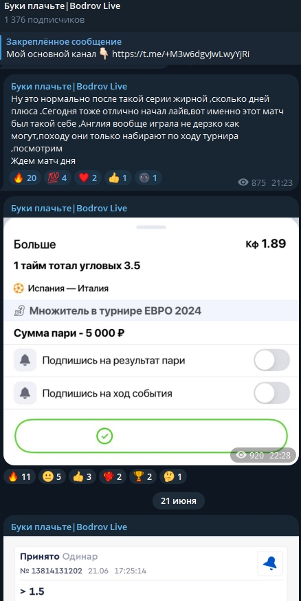 BODROV BET