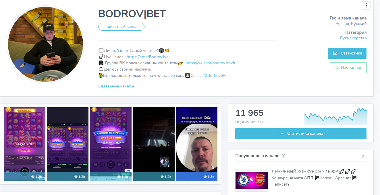 BODROV BET