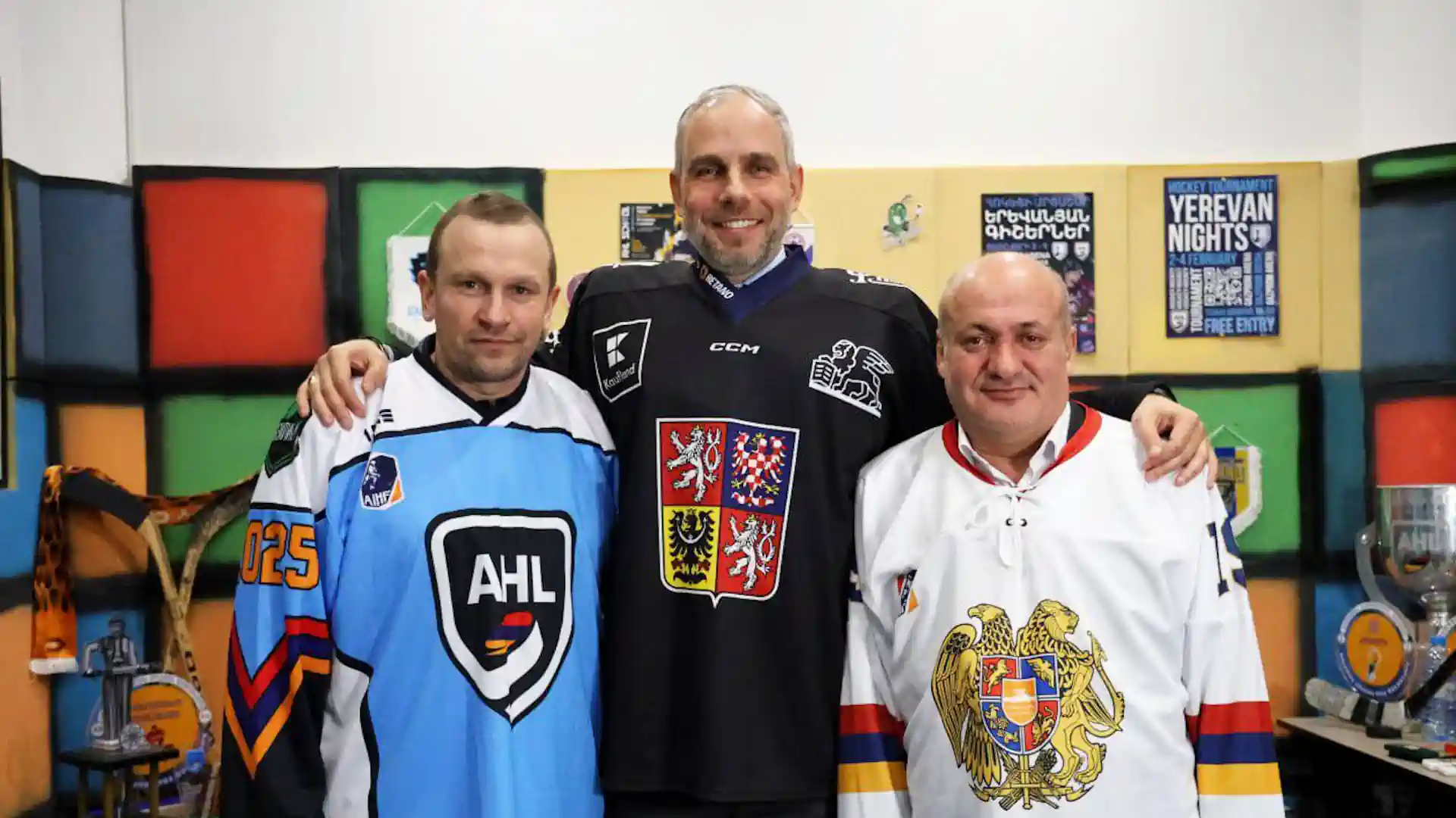 Сборная Армении по хоккею сыграет товарищеский матч с Чехией в Гюмри