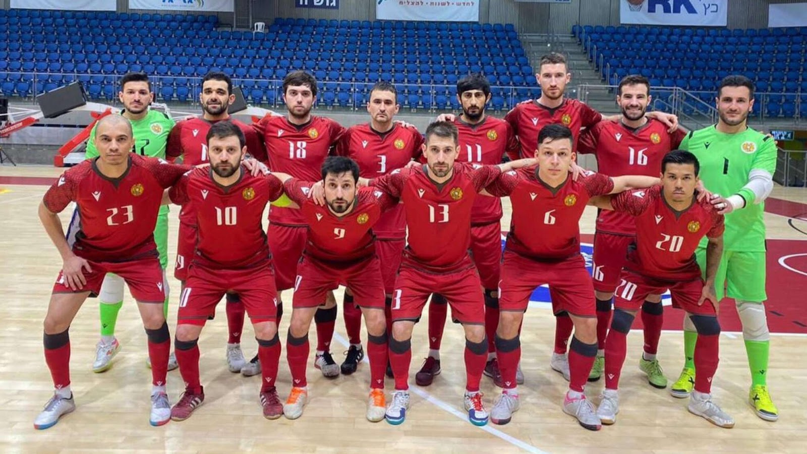 Сборная Армении по футзалу сыграет с Данией 8 марта, а с Казахстаном 12 марта