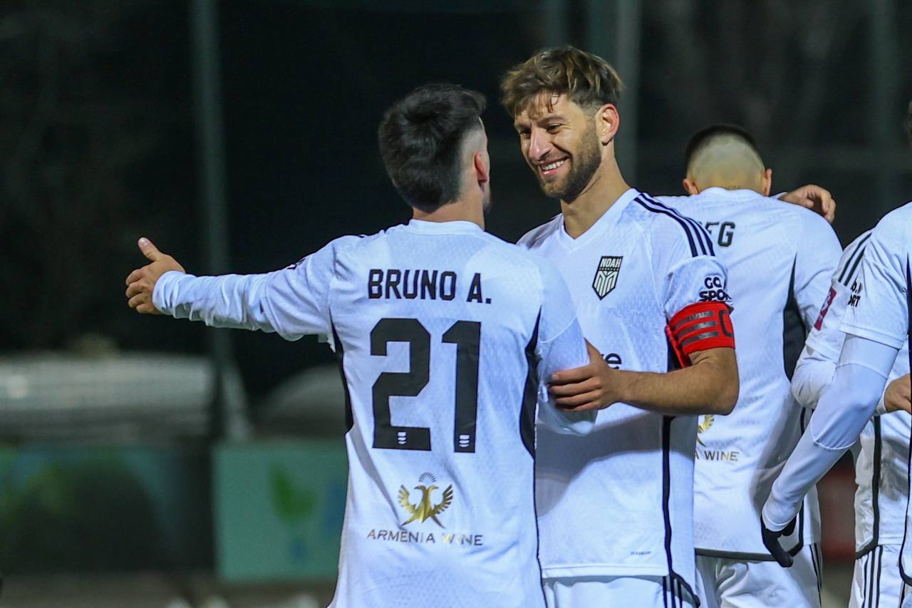 Гол Амбарцумяна помог «Ноа» одержать разгромную победу над «Гандзасаром» в Кубке Армении