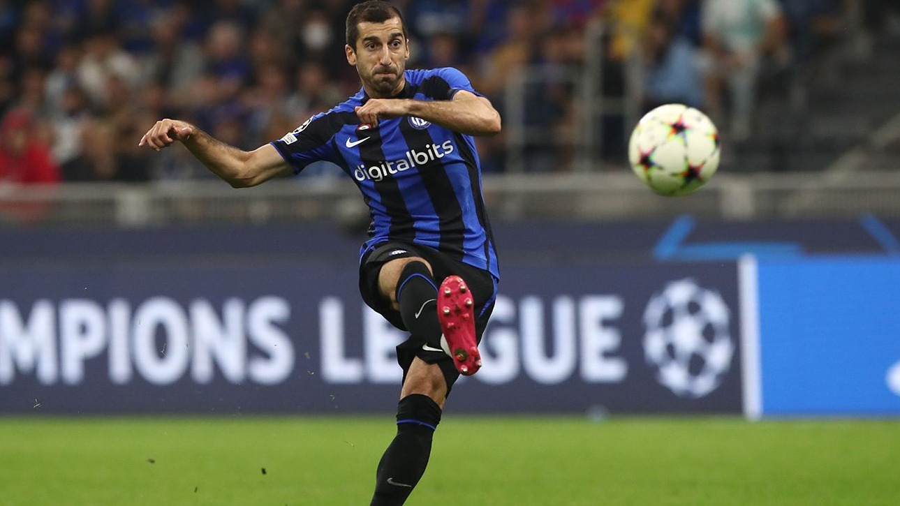 «Интер» Мхитаряна сегодня проведет ответный матч с «Фейеноордом»