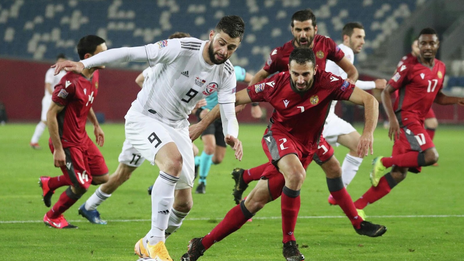 Все билеты на матч между сборными Грузии и Армении распроданы