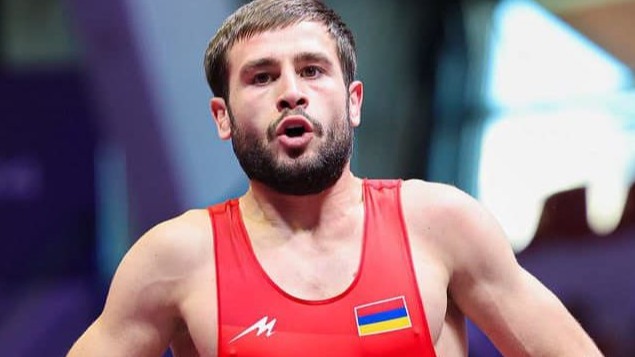 Араик Топалян заработал бронзовую медаль по греко-римской борьбе