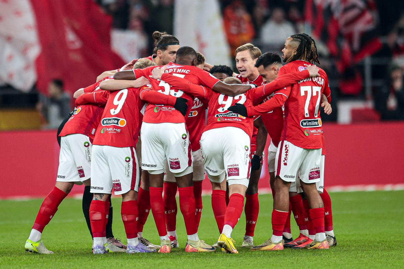 Стало известно, какие премиальные получили игроки «Спартака» за победу над «Зенитом»