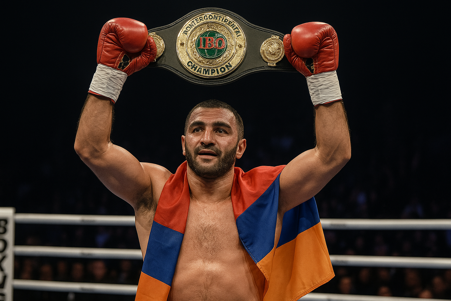 Ованнес Мартиросян снова завоевал чемпионский пояс