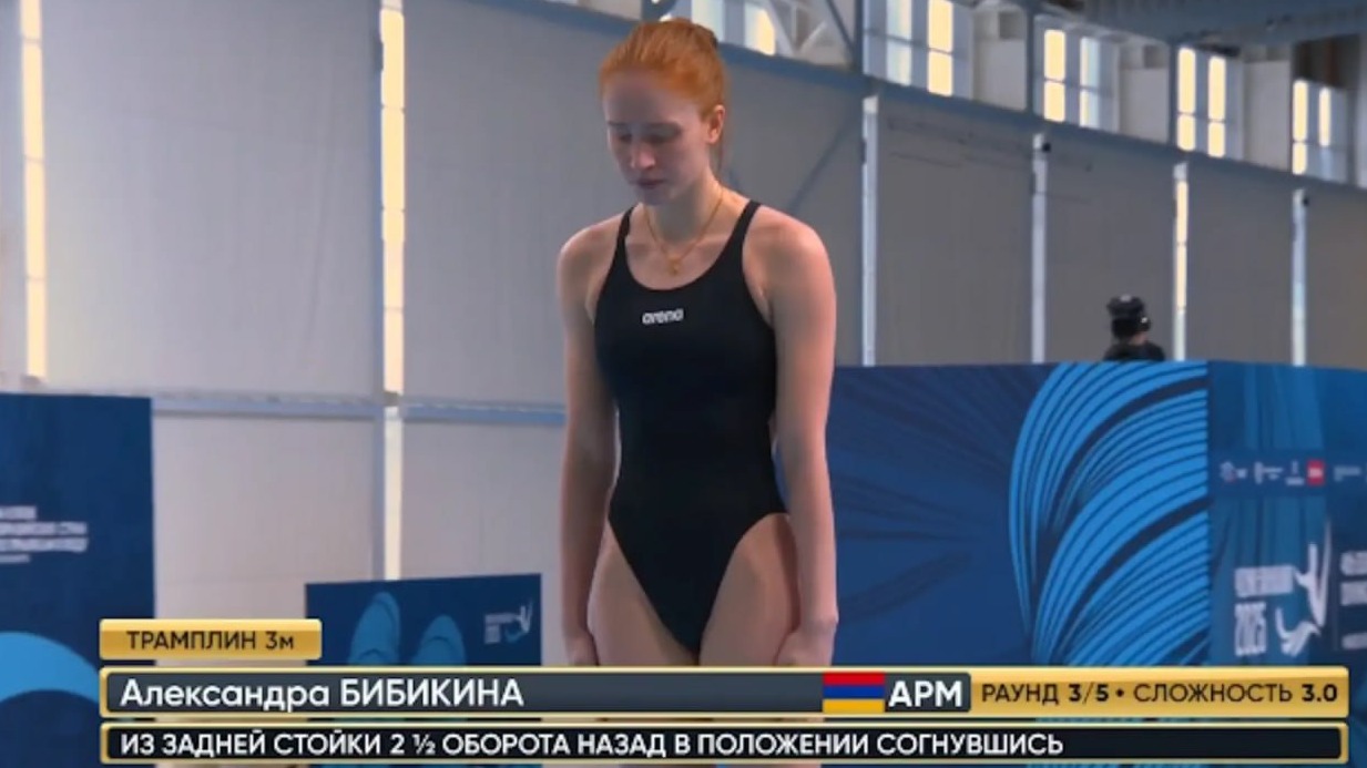 Армянские спортсменки получили две медали на Кубке по прыжкам в воду