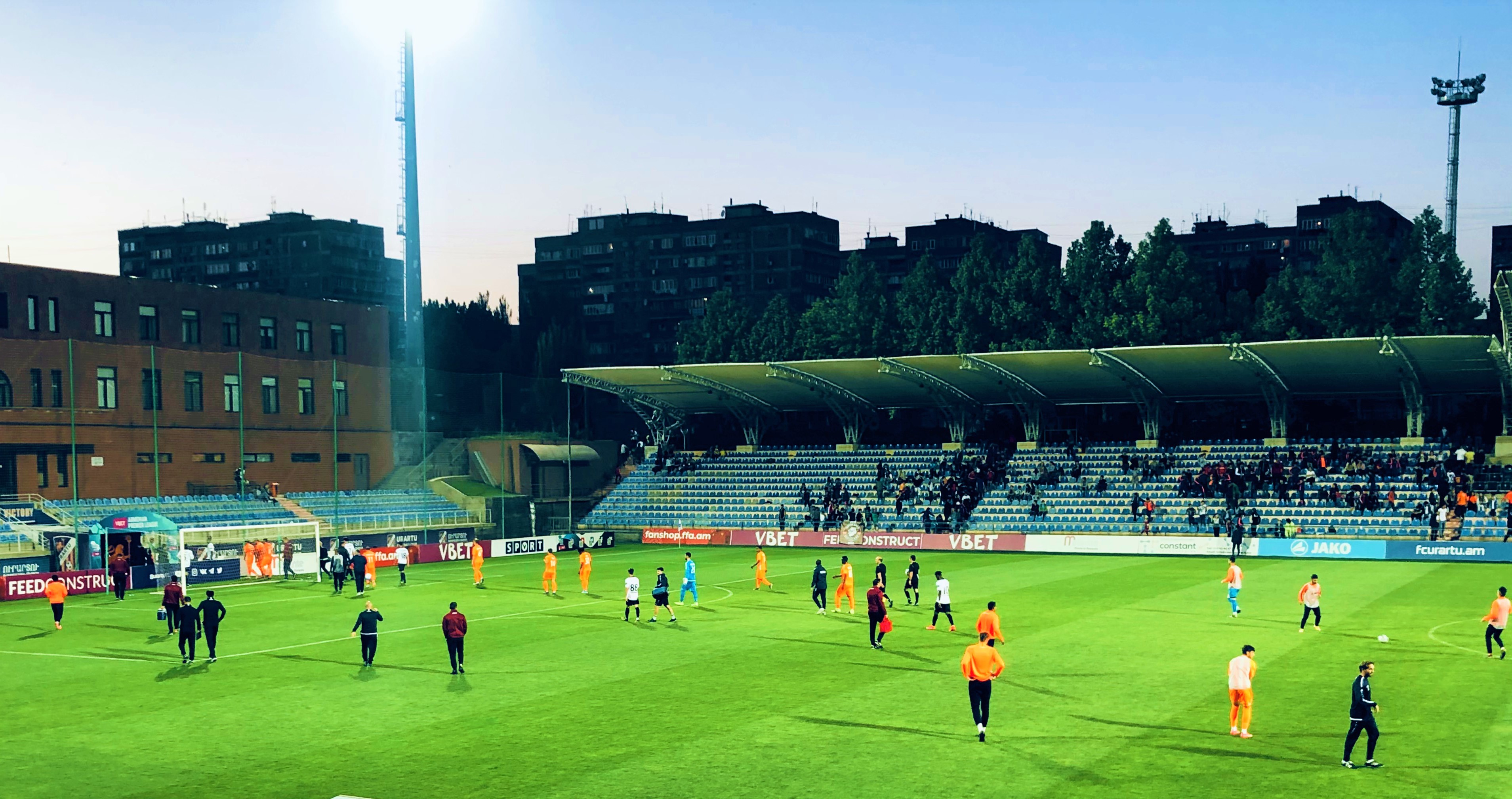 «Ван» уверенно победил «Вест Армению» в ответном кубковом матче