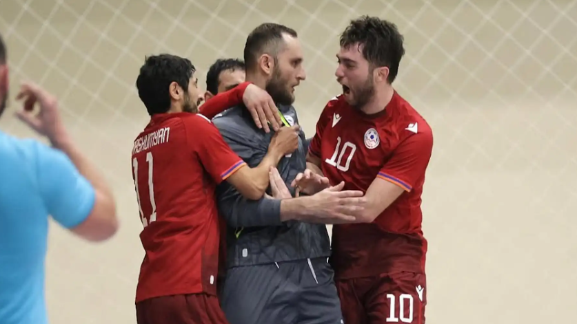 Армянская сборная по футзалу вошла в топ-20