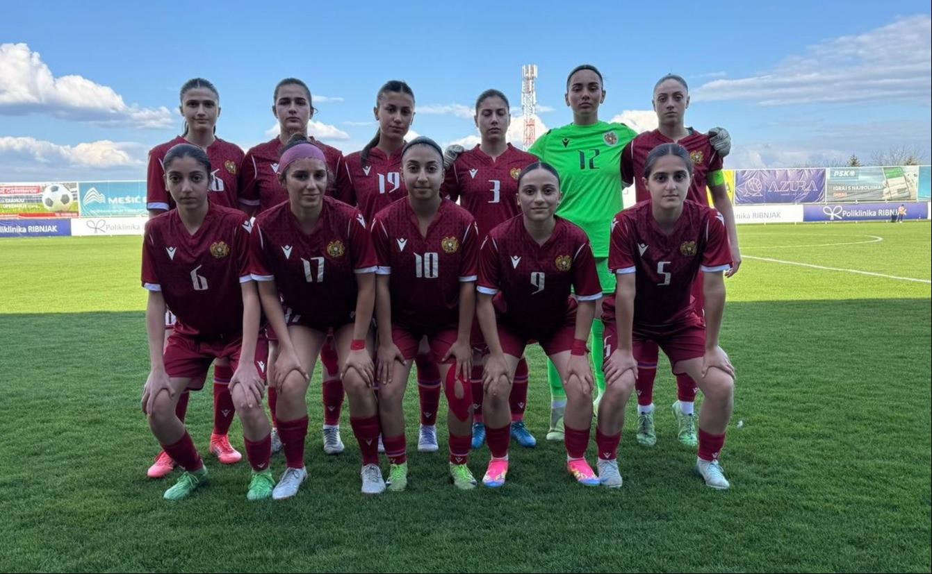 Женская сборная Армении U-19 поделила очки с Северной Македонией в отборе на Евро-2025