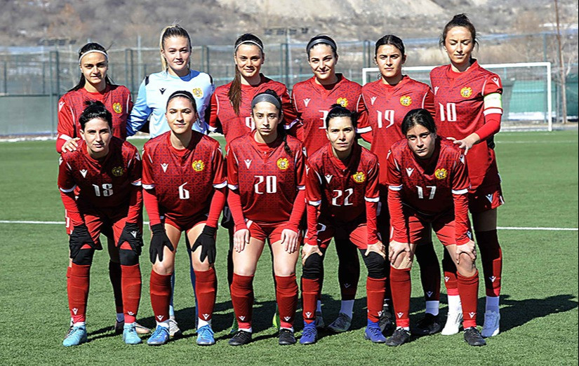 Женская сборная Армении проиграла Люксембургу в Лиге наций