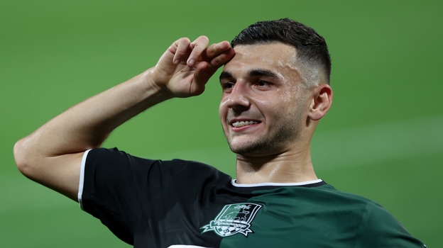 Гол Сперцяна признан одним из лучших тура