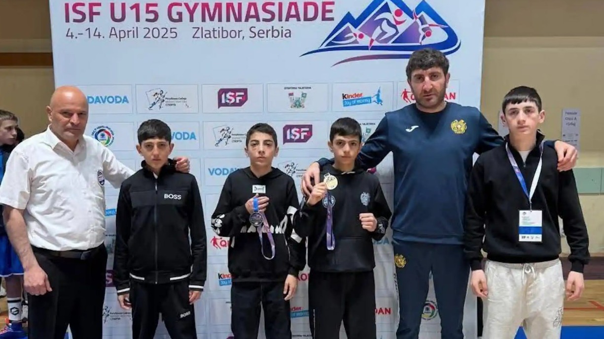 Армения заработала 10 наград на Гимназиаде