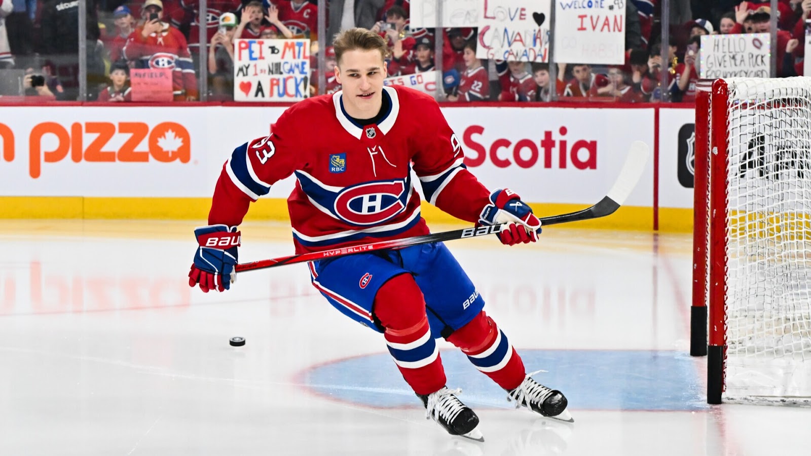 Хоккеист из России вошел в число звёзд дня НХЛ, забив гол в дебютном матче