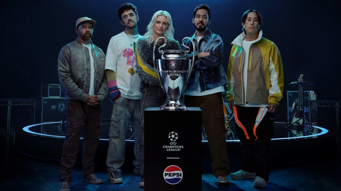 Linkin Park выступят на финале Лиги чемпионов