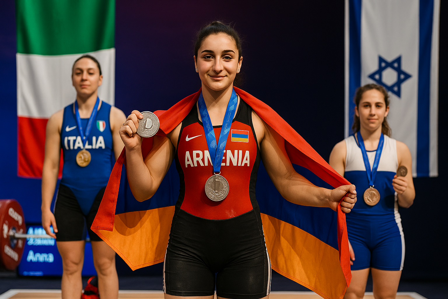Серебро Анны Амроян на ЧЕ: новая звезда армянской тяжёлой атлетики