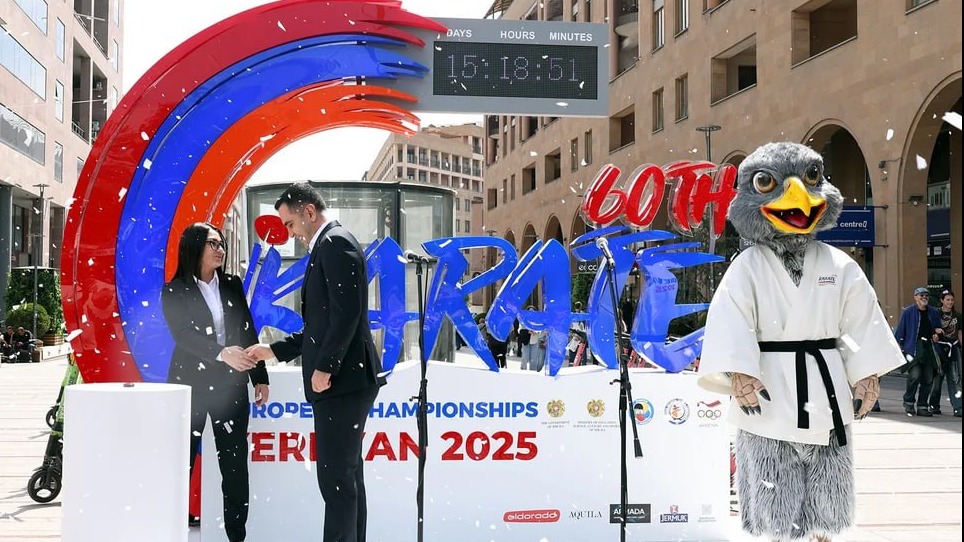 В Ереване начали обратный отсчет до начала чемпионата Европы по каратэ