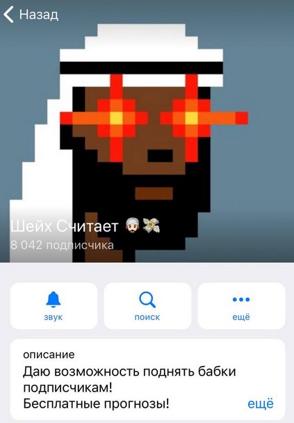 Шейх Считает