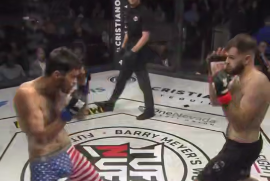 Сергей Хзарджян финишировал Иризарри на турнире в Лас-Вегасе