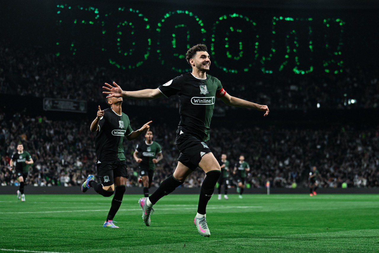 «Краснодар» поздравил Сперцяна с уникальным достижением в чемпионате России