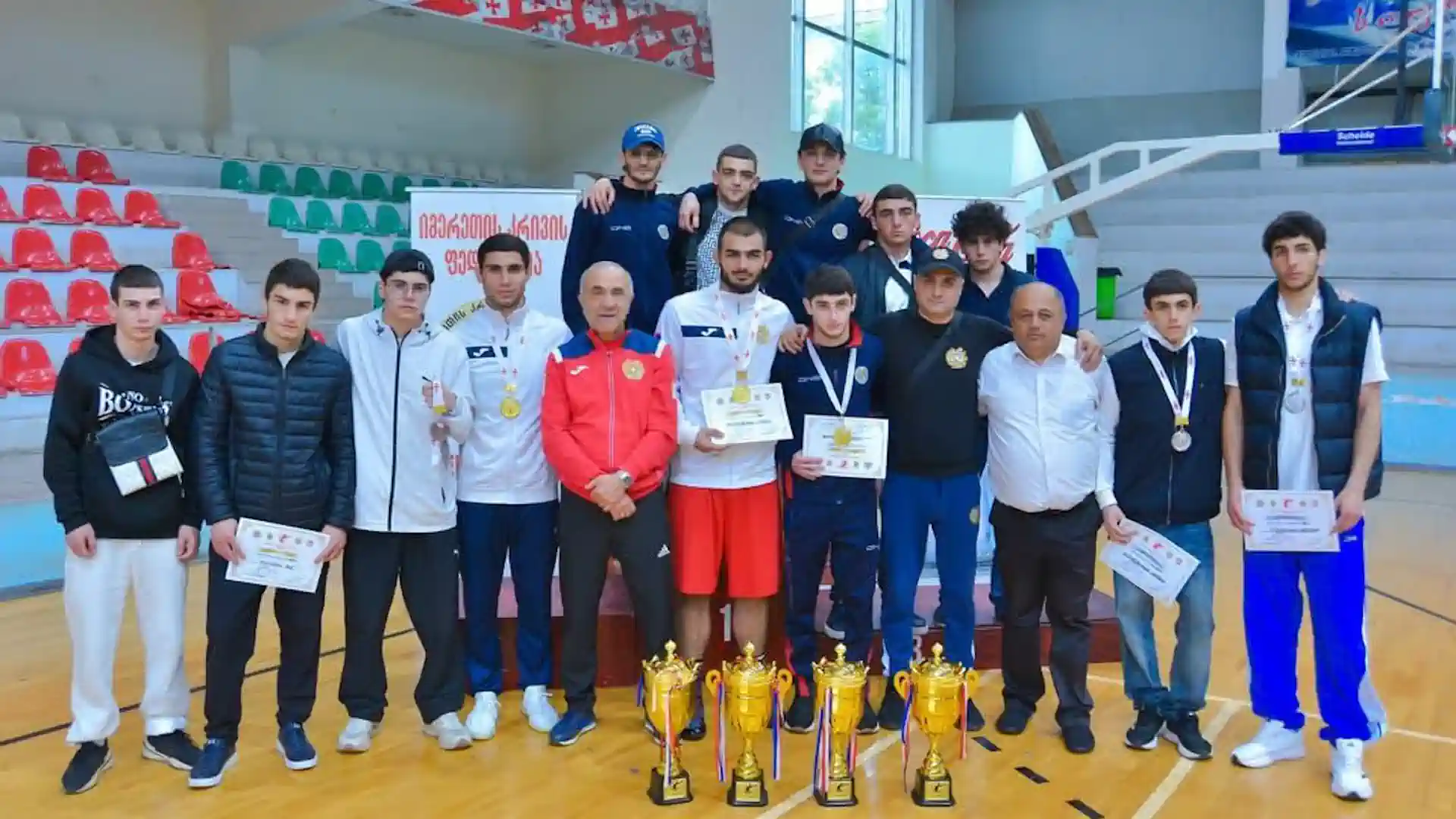 Молодёжная сборная Армении триумфально выступила на международном турнире в Грузии