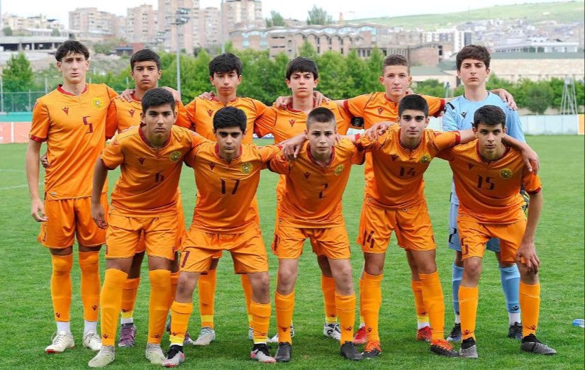 Сборная Армении U15 начала турнир с поражения