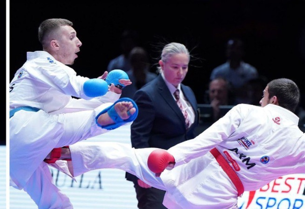 Юра Залян поднялся на пьедестал