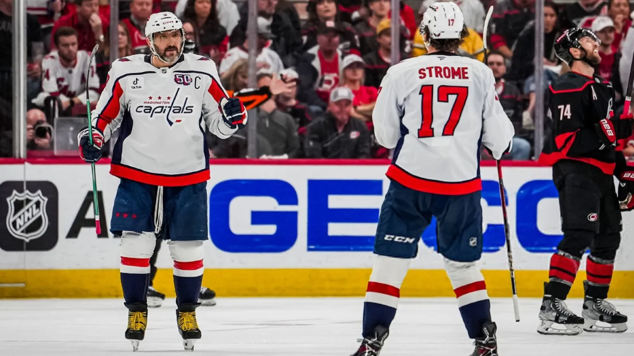 «Нам просто нужно найти способ забить первый гол»: Овечкин о матче против «Каролины»