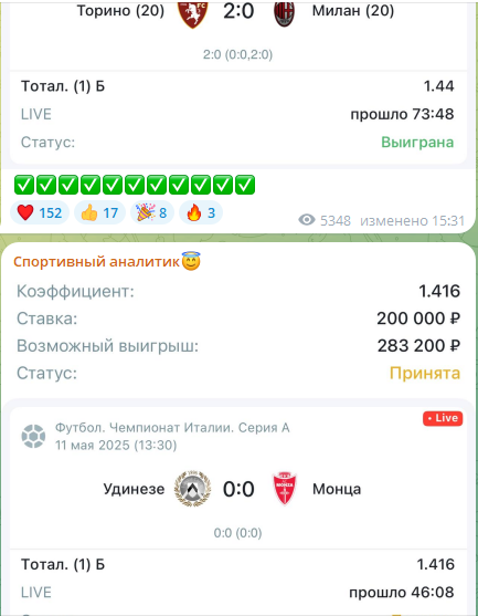 Низкие коэффициенты прогнозов Низкие коэффициенты прогнозов