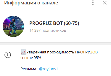 Фрагмент описания канала Фрагмент описания канала